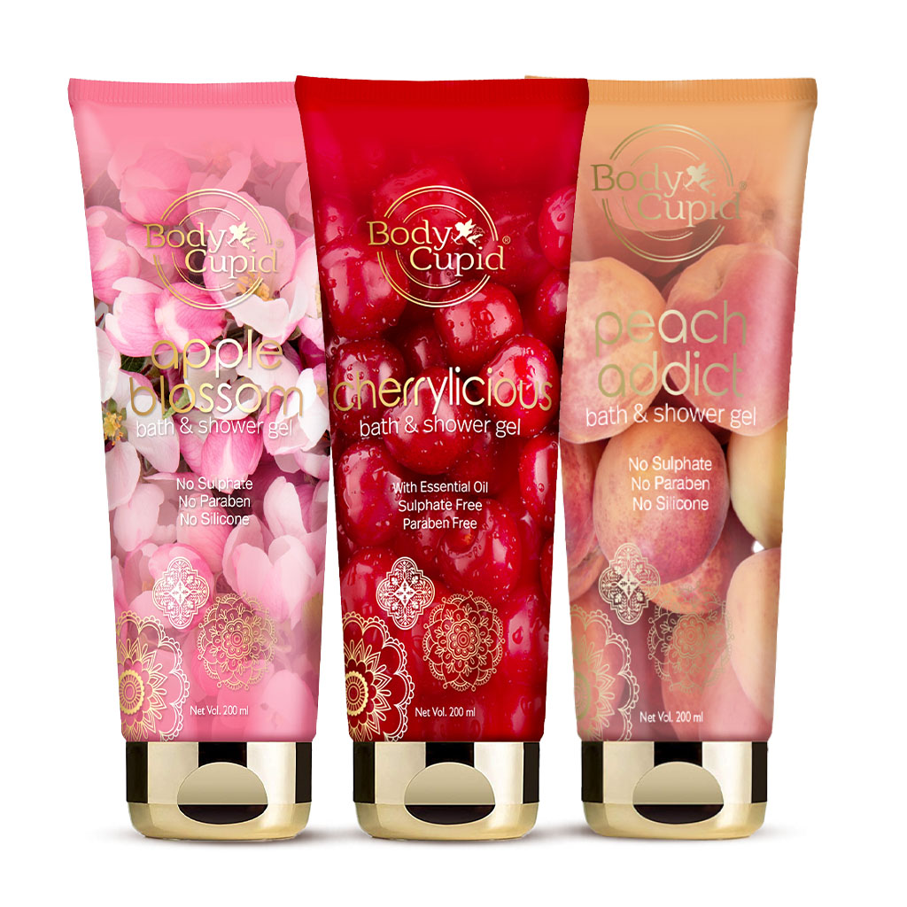 FRUITILICIOUS SHOWER GELS - SET OF 3